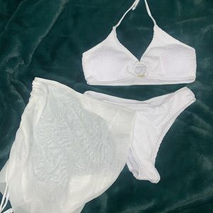 White Women’s Bikini Set